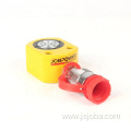 Ultra low height single acting hydraulic cylinder jacks